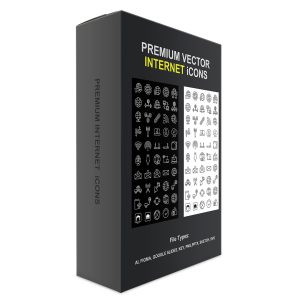 Premium Vector Internet iCons